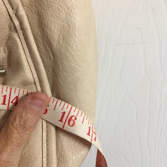 Last Betty Boop Cream Large Handbag - Faux Leather Large Size 15x10 - Picture 4 of 8